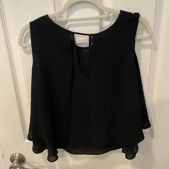 Zara Chiffon Tank Top - Picture 4 of 4